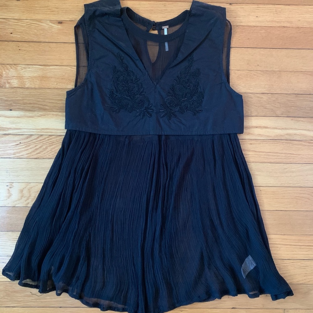 FREE PEOPLE Twofer tunic top - Picture 2 of 6
